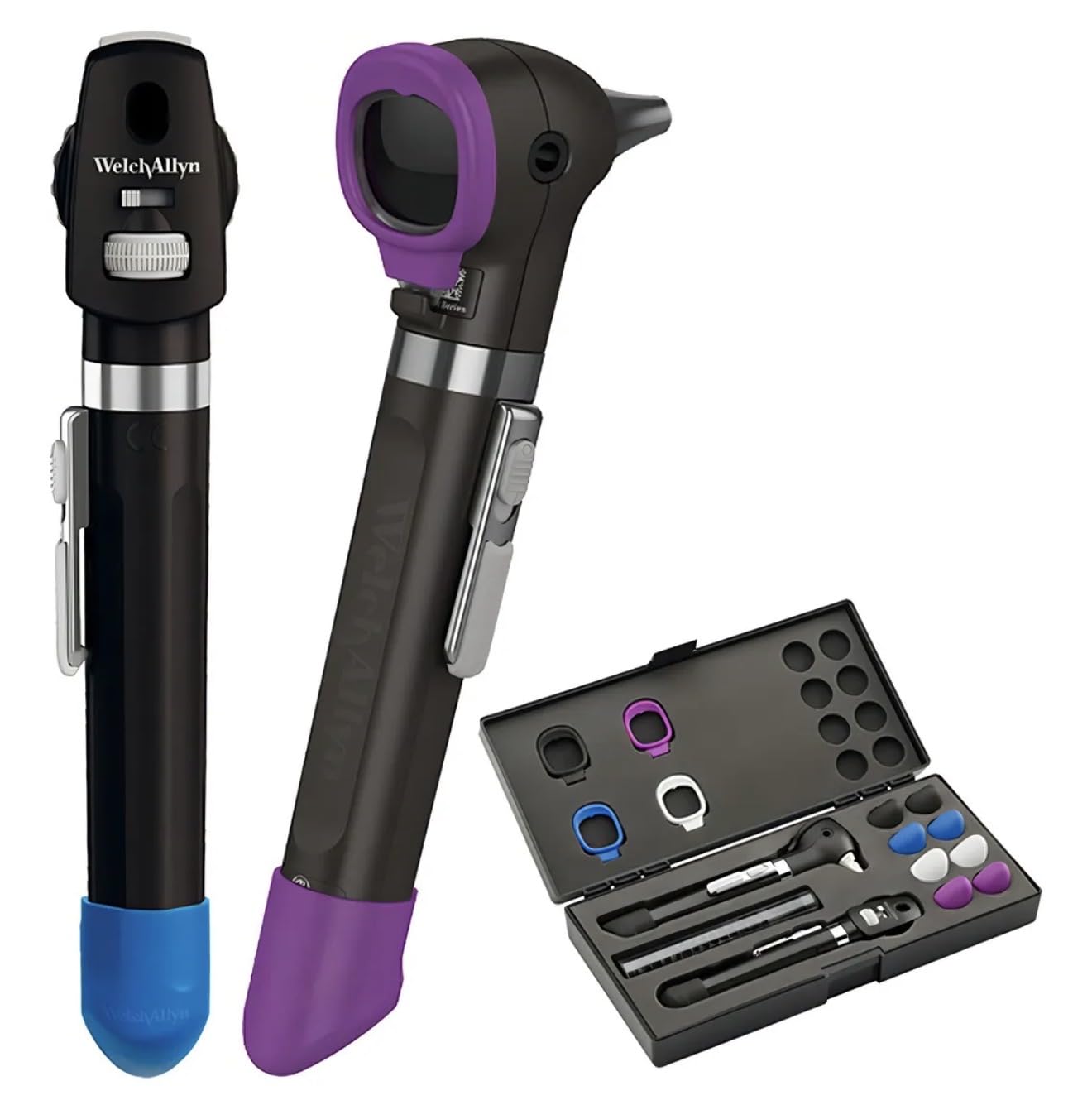 Amazon.com: Welch Allyn 92880-BLK Pocketplus LED Diagnostic Set